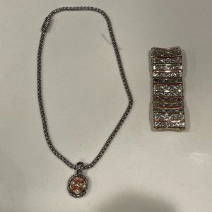 Fashion Jewelry Set- Silver/Gold/Copper Color